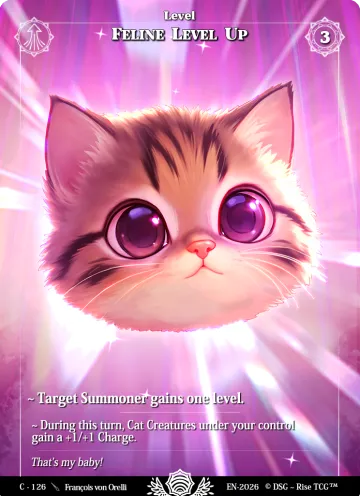 Katzenhaftes Level Up