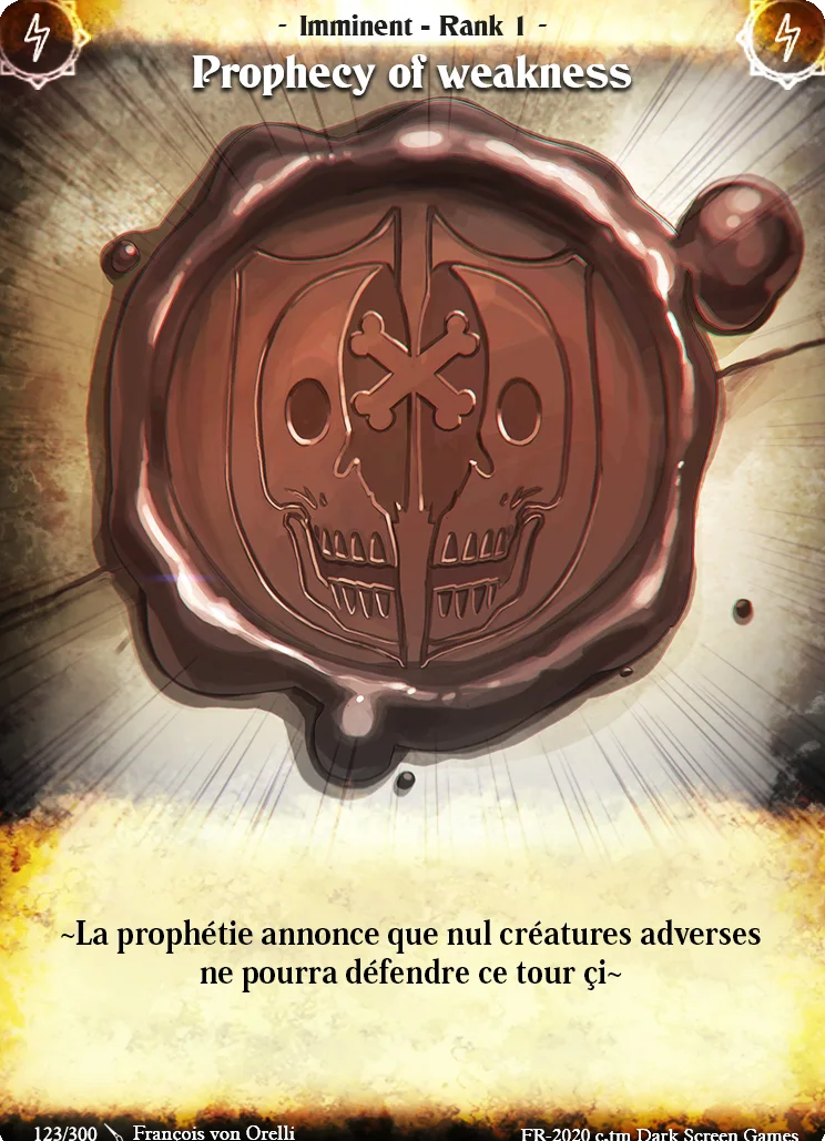 Prophezeiung der Schwäche