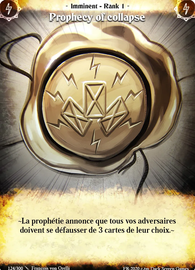 Prophezeiung des Zusammenbruchs