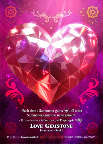 Edelstein der Liebe