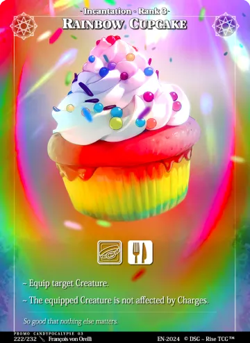 Rainbow Cupcake Promo Candypocalypse 03