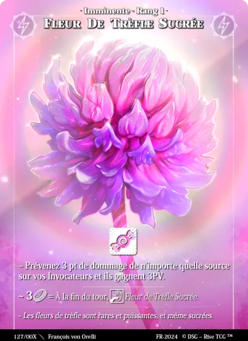 Süße Kleeblüte