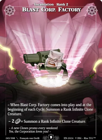 Blast Corp. Factory
