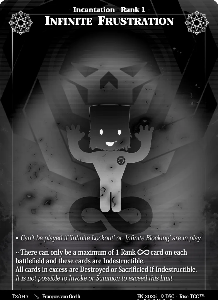 Infinite Frustration