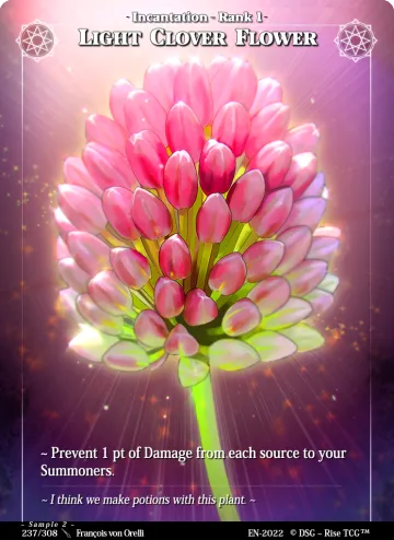 Light Clover Flower