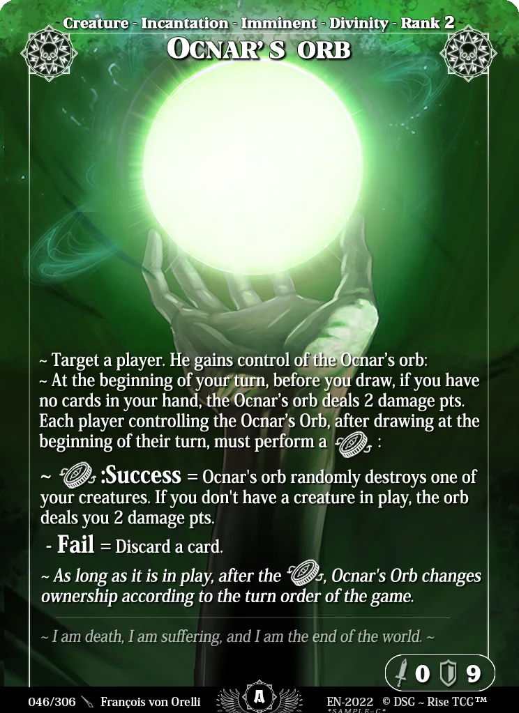 Ocnar'S Orb