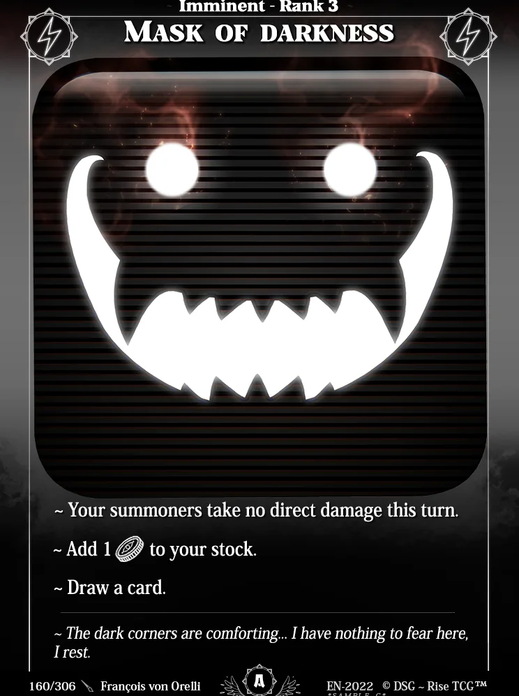 Mask Of Darkness