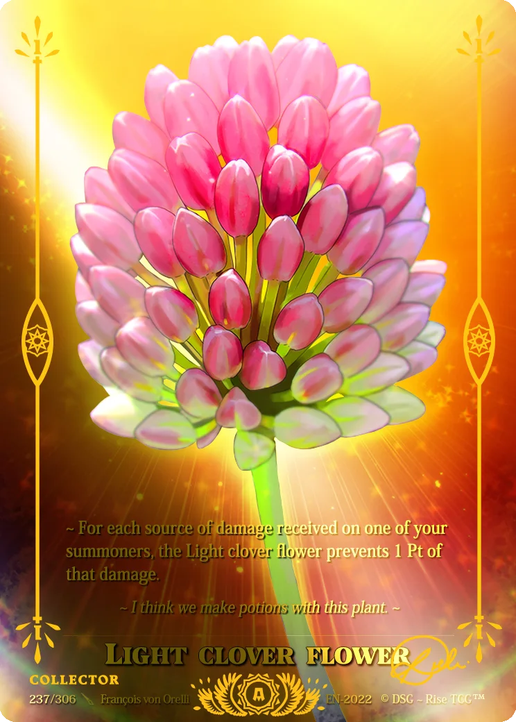 Light Clover Flower