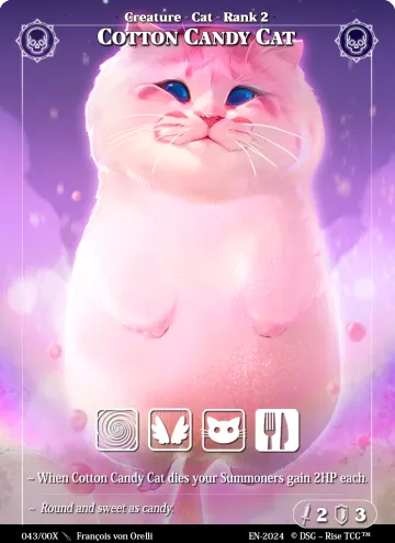 Cotton Candy Cat