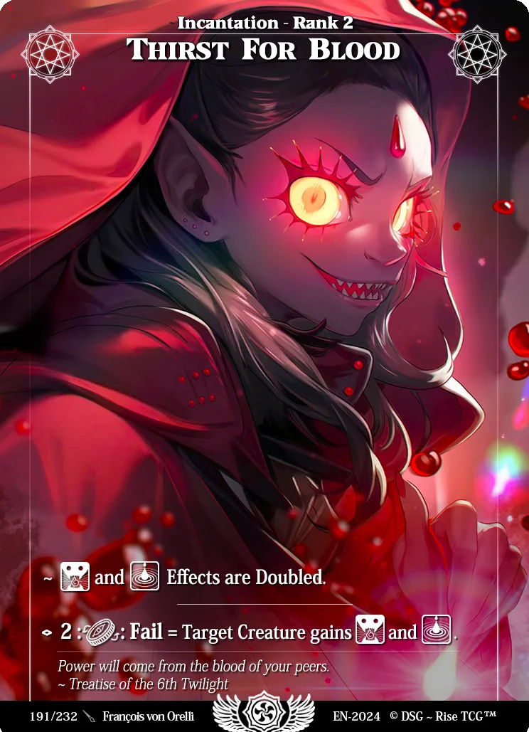 Thirst For Blood