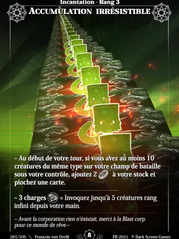 Irresistible Accumulation