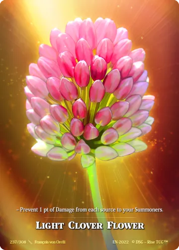 Flor del Trébol de Luz