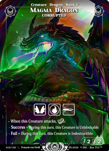 Dragón de Magma Corrupto