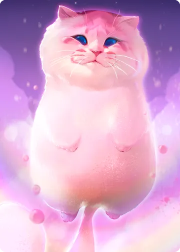 Gato Algodón de Azúcar