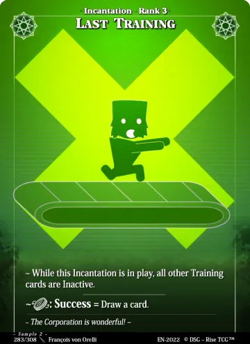 Lost Training