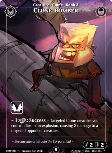 Bombardero Clon