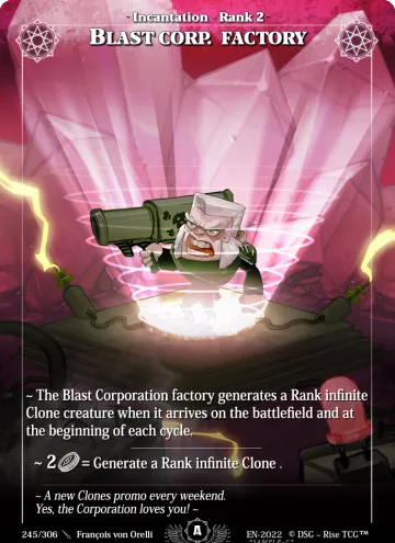Fábrica de la Blast Corp.