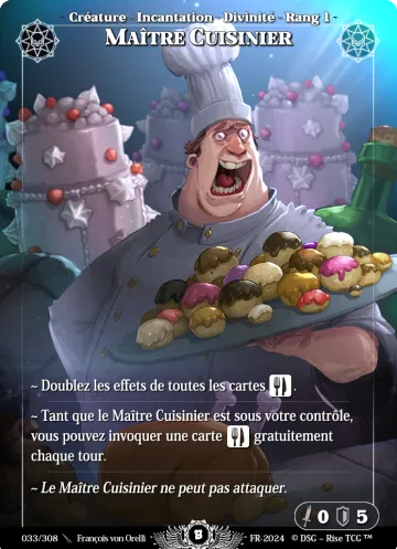 maître cuisinier
