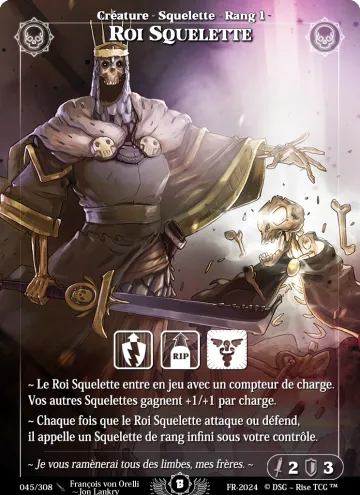 roi squelette