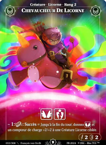 chevaucheur de licorne