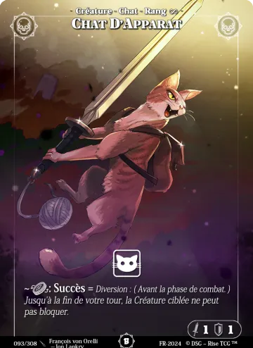 chat d'apparat