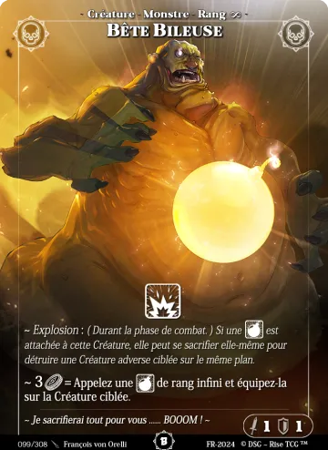 bête bileuse
