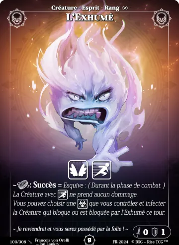 l'éxhumé