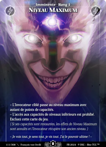 niveau maximum
