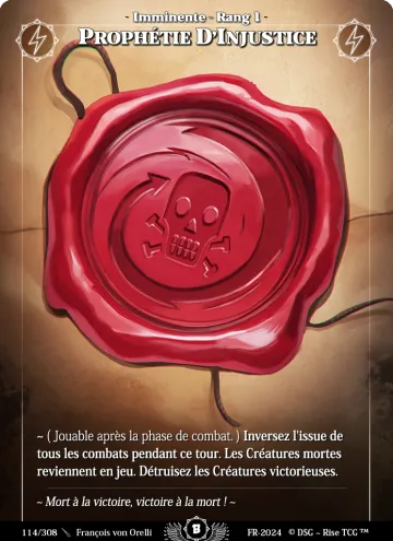 prophétie d'injustice