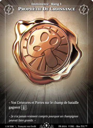 prophétie de croissance
