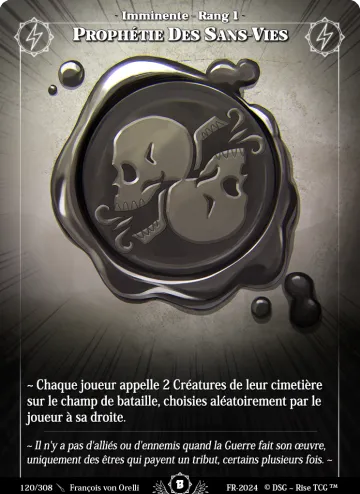 prophétie des sans-vie