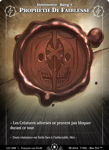 prophétie de faiblesse