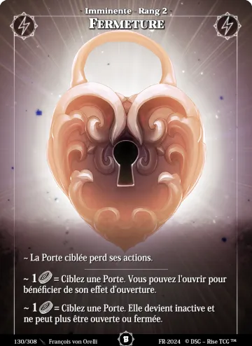 fermeture