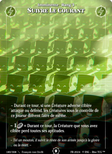 suivre le courant