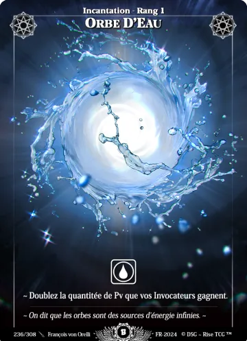 orbe d'eau
