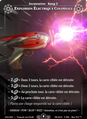 explosion éléctrique colossale