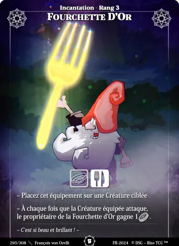 fourchette d'or