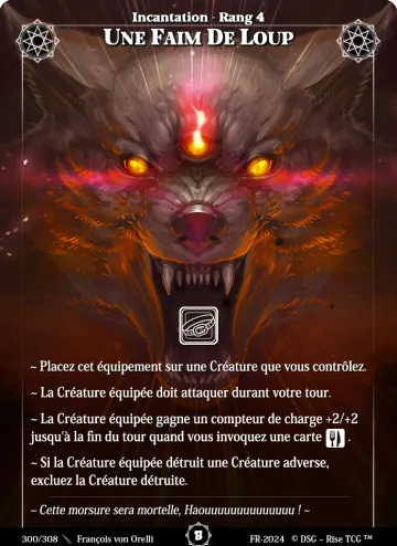 une faim de loup