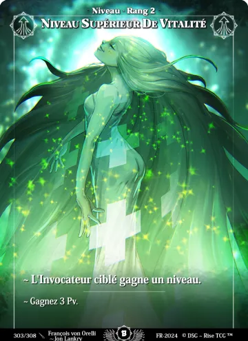 niveau supérieur de vitalité