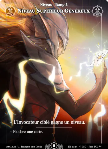 niveau supérieur généreux