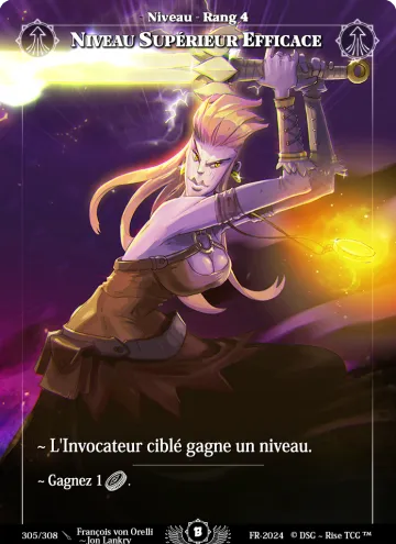 niveau supérieur éfficace