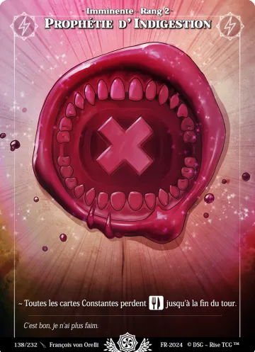 Prophétie D'Indigestion