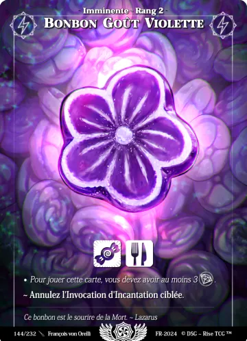 Bonbon Goût Violette