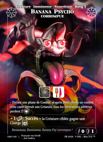 Banana psycho corrompue