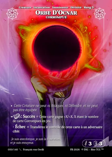 Orbe D'Ocnar Corrompue