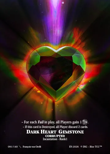 dark heart gemstone corrompue