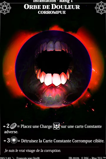 Orbe de Douleur Corompue