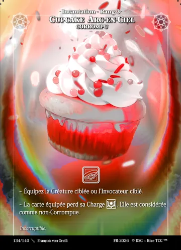 Cupcake Arc-en-ciel Corrompu