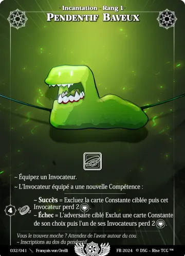 Pendentif Baveux