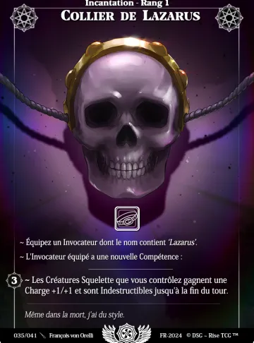 Collier De Lazarus